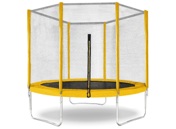 Батут с защитной сеткой Trampoline 8