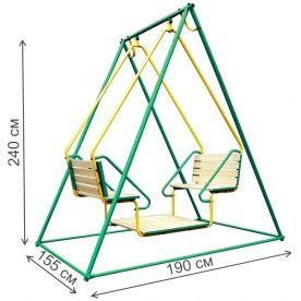 Качели Лидер 2-02