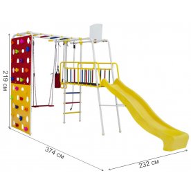 Детская площадка ДСК Формула здоровья Street 3 Smile