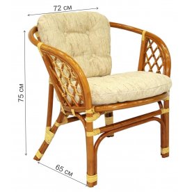 Кресло Багама 03/10B коньяк