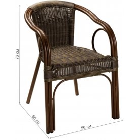 Кресло из ротанга Рио D