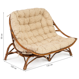 Диван из ротанга Venice