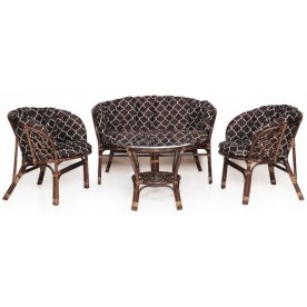 Комплект для отдыха из ротанга Багамы Премиум