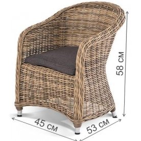 Кресло из ротанга Judith детское