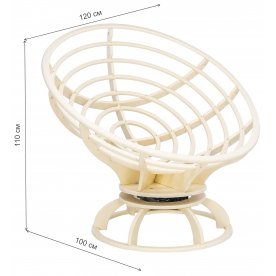 Кресло из ротанга Папасан