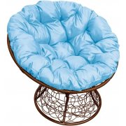 коричневый / голубой