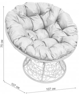 Кресло из ротанга Папасан