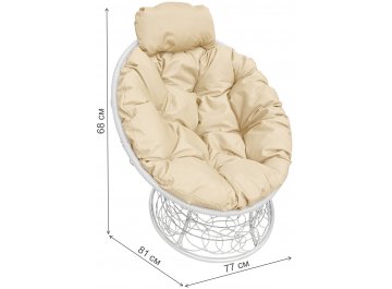 Кресло из ротанга Папасан мини