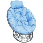 серый / голубой