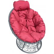 серый / красный