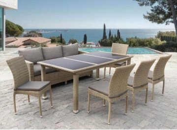 Обеденный комплект T365/S65/Y380B-W65 8+1