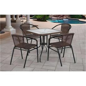 Обеденный комплект из ротанга Асоль