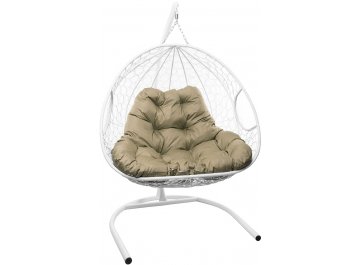 Подвесное кресло Для двоих для дачи