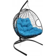 черный / голубой