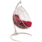 белый / бордовый