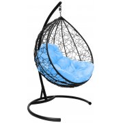 чёрный / голубой