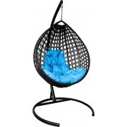 чёрный / голубой