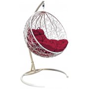 белый / бордовый