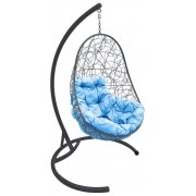 серый / голубой