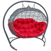 серый / красный