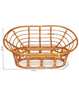 Кресло из ротанга Mamasan 23/02 W