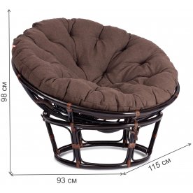 Кресло из ротанга Papasan/Папасан 23/01w