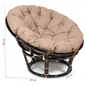 Кресло из ротанга Papasan 23/01 W