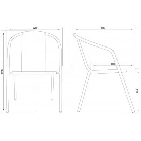 Кресло из ротанга Verona PE
