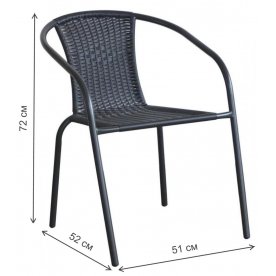 Стул из ротанга Асоль