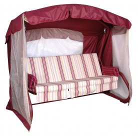 Садовые качели Midnight красные