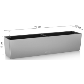 Кашпо Балконера Колор 80 15708