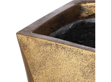 Кашпо Геометри Ромб DSQUARE38-GLD