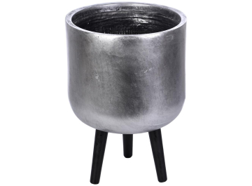 Кашпо Конкрит SMT-RND-30-SLV