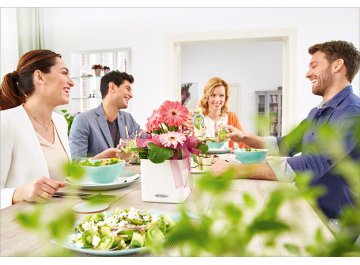 Кашпо Lechuza 13384 CUBE Color 14