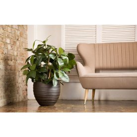 Кашпо Роу Круглое D27 H25.5 ROWR27-B