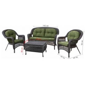 Комплект для отдыха 2+1+1 LV520BG