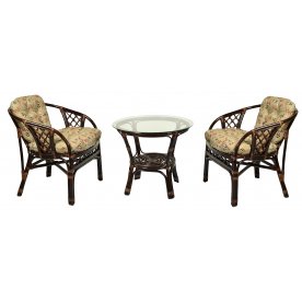 Комплект кофейный Gavana 2+1 браун