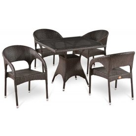 Обеденный комплект 4+1 T220BT Y90C-W51 4Pcs