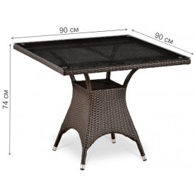 Обеденный комплект 4+1 T220BT Y90C-W51 4Pcs