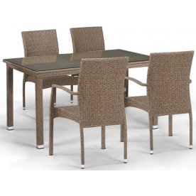 Обеденный комплект 4+1 T256B Y379B-W56 4Pcs