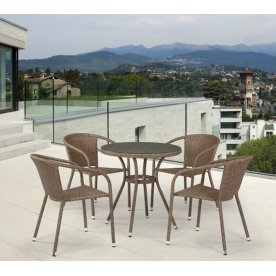 Обеденный комплект 4+1 T282ANT Y137C-W56 4Pcs