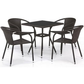 Обеденный комплект 4+1 T282BNS Y137C-W53 4Pcs