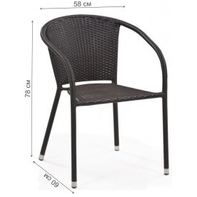 Обеденный комплект 4+1 T282BNS Y137C-W53 4Pcs