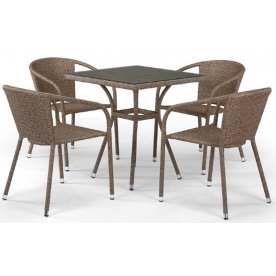 Обеденный комплект 4+1 T282BNT Y137C-W56 4Pcs