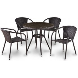 Обеденный комплект 4+1 T283ANT Y137C-W51 4Pcs