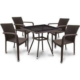 Обеденный комплект 4+1 T283BNT-W2390 A2001B-W53 4Pcs