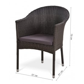 Обеденный комплект 4+1 T606SWT Y350B-W53 4Pcs