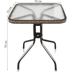 Обеденный комплект Асоль-3 TLH-037 073-70х70 4Pcs