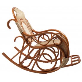 Кресло-качалка Stuart / коньяк