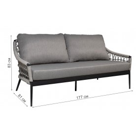 Металлический диван Марра 39AR-10628